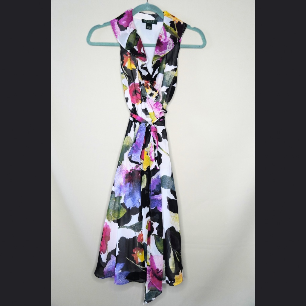 Ralph Lauren Maxi Dress In Elegant Black